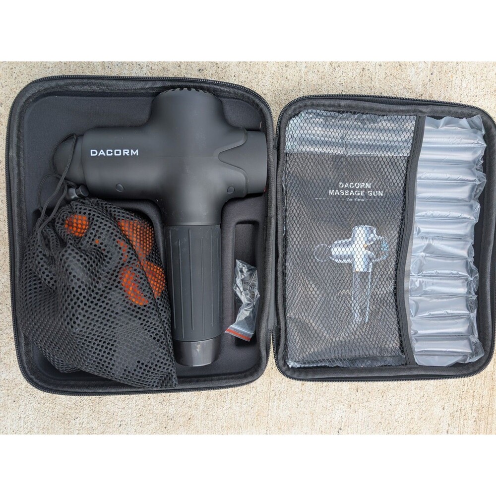 DACORMMassage Gun Deep Tissue, Percussion Muscle Massager, Portable Muscle Gun